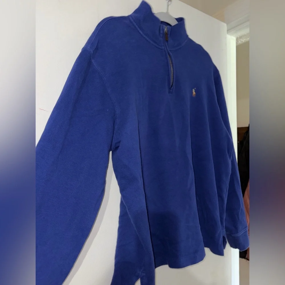 Polo Ralph Lauren Estate Rib Quarter Zip Pullover - Picture 3 of 4